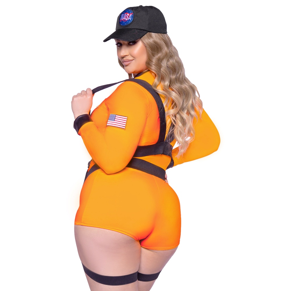 Leg Avenue Leg Avenue Space Command Costume Orange Attitude